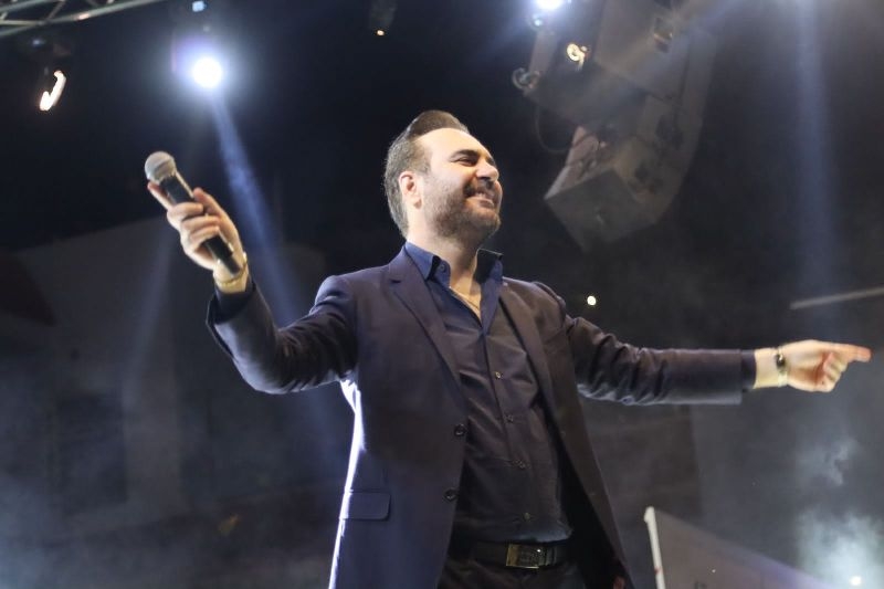 وائل جسار يتألق خلال حفله في مهرجان الفحيص