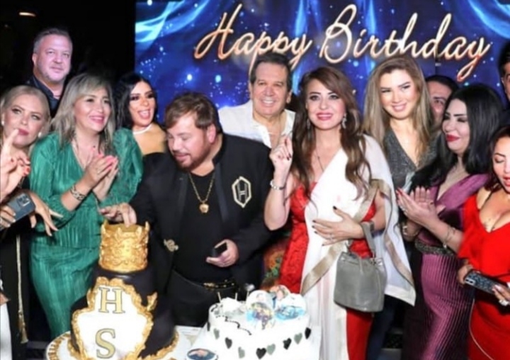 د. هراتش يحتفل بعيد ميلاده وسط النجوم في مصر